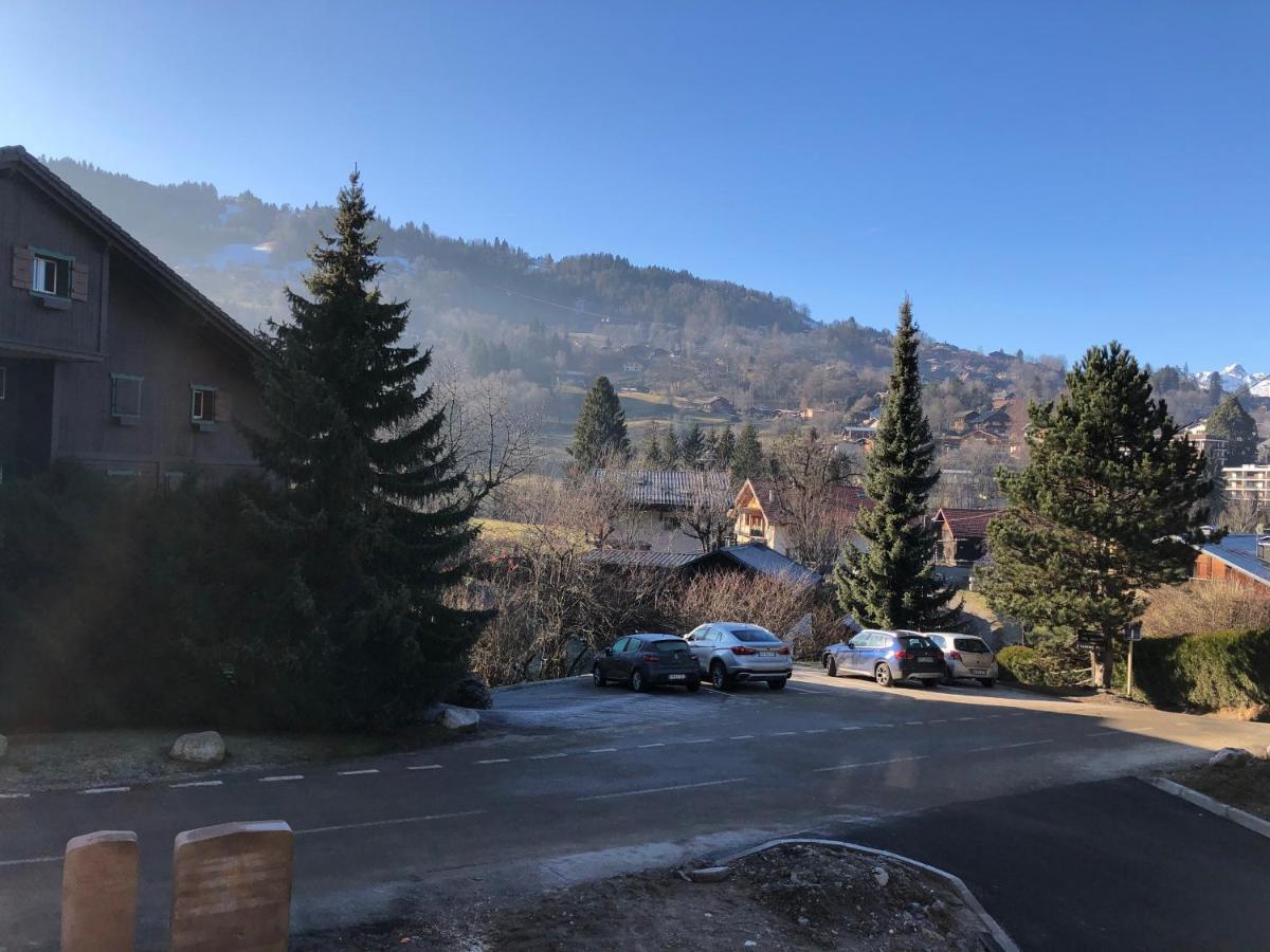 2 pièces vue domaine skiable proche arrêt navette - Chalet Perrette Apartamento Saint-Gervais-les-Bains Exterior foto